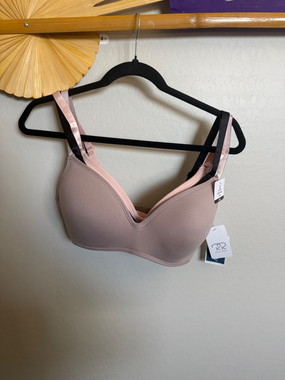 Rene Rofe Blush Pink Seamless T-Shirt Bra